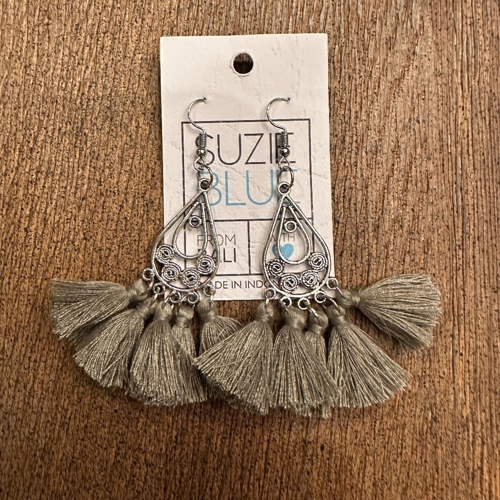 Ladies tassel earrings